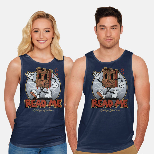 Read Me-Unisex-Basic-Tank-Getsousa!