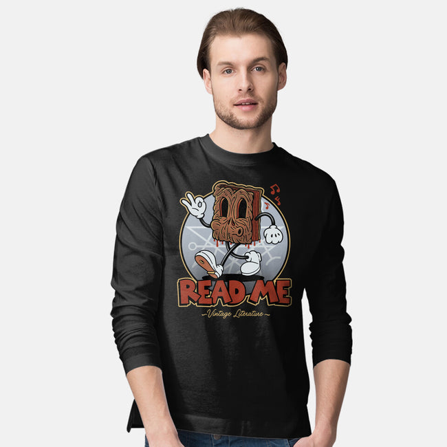 Read Me-Mens-Long Sleeved-Tee-Getsousa!