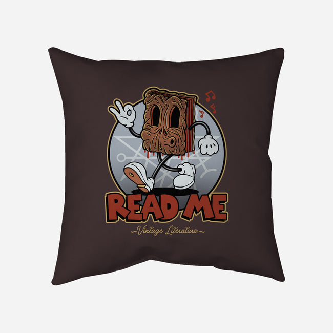 Read Me-None-Removable Cover-Throw Pillow-Getsousa!