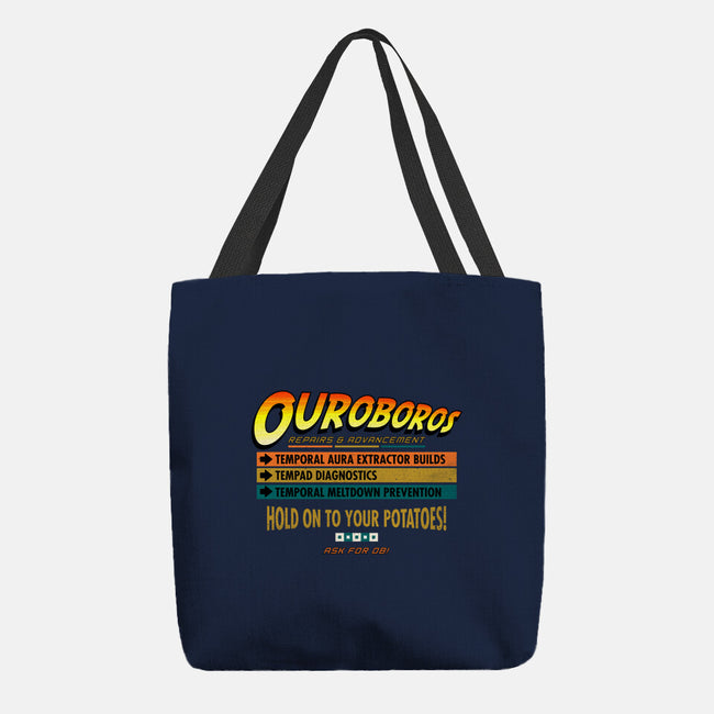 Ouroboros Repairs-None-Basic Tote-Bag-rocketman_art