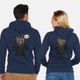 The Knight Who Says Meh-Unisex-Zip-Up-Sweatshirt-Boggs Nicolas