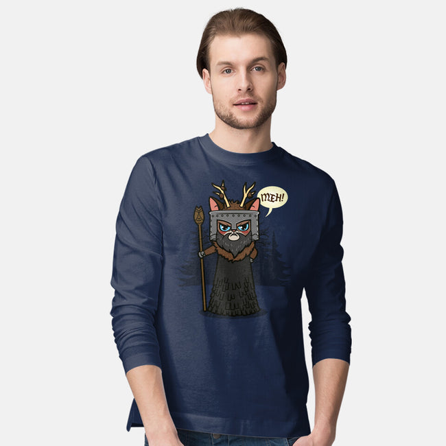 The Knight Who Says Meh-Mens-Long Sleeved-Tee-Boggs Nicolas