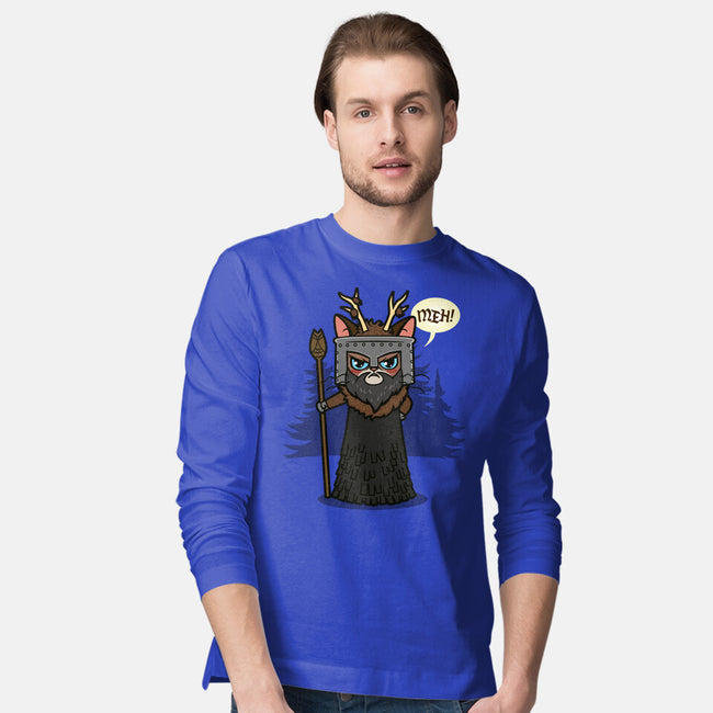 The Knight Who Says Meh-Mens-Long Sleeved-Tee-Boggs Nicolas