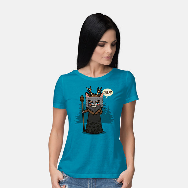 The Knight Who Says Meh-Womens-Basic-Tee-Boggs Nicolas