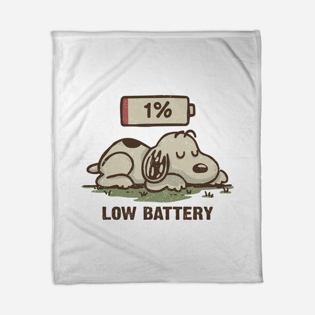 Low Battery-None-Fleece-Blanket-Xentee