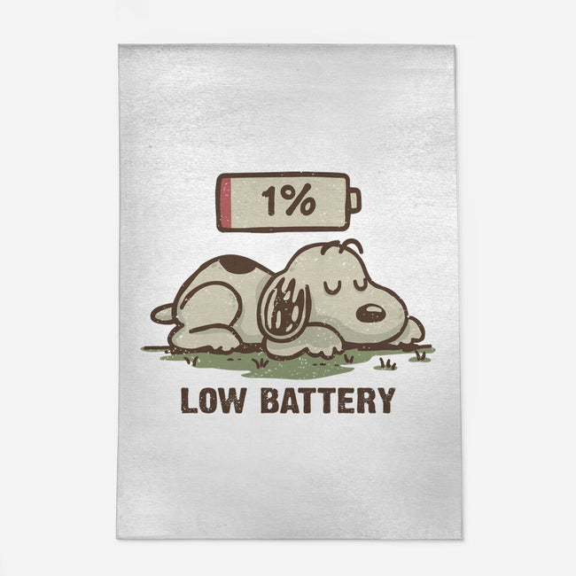 Low Battery-None-Indoor-Rug-Xentee