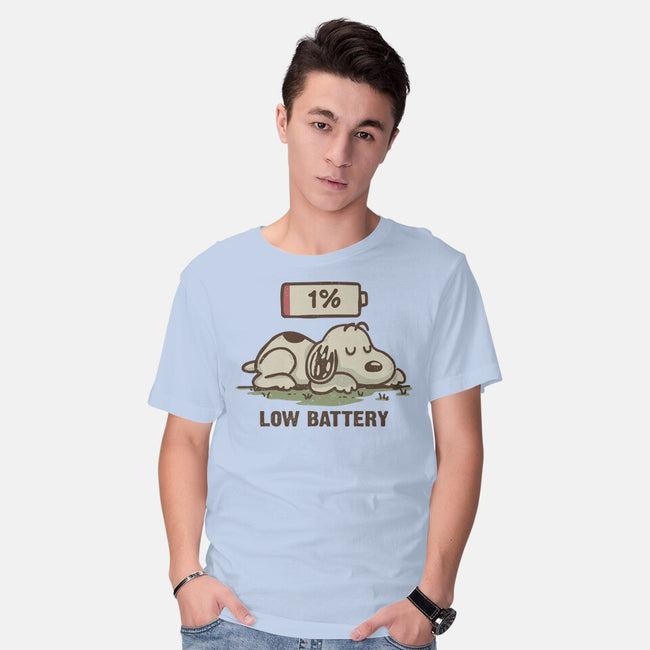 Low Battery-Mens-Basic-Tee-Xentee