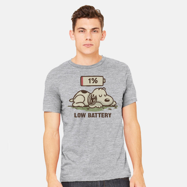 Low Battery-Mens-Heavyweight-Tee-Xentee