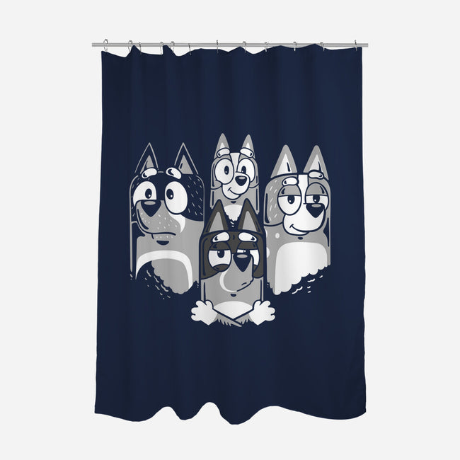 Bluemian Rhapsody-None-Polyester-Shower Curtain-demonigote