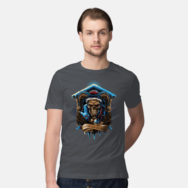 The Shrine Of Krampus-Mens-Premium-Tee-daobiwan