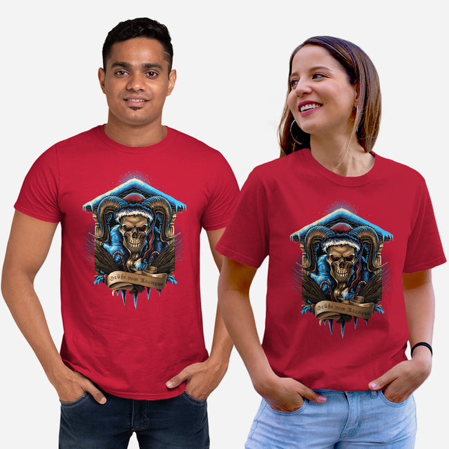 The Shrine Of Krampus-Unisex-Basic-Tee-daobiwan