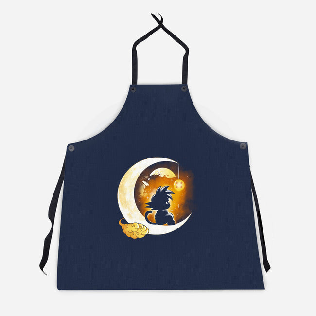 Monkey Moon-Unisex-Kitchen-Apron-Vallina84