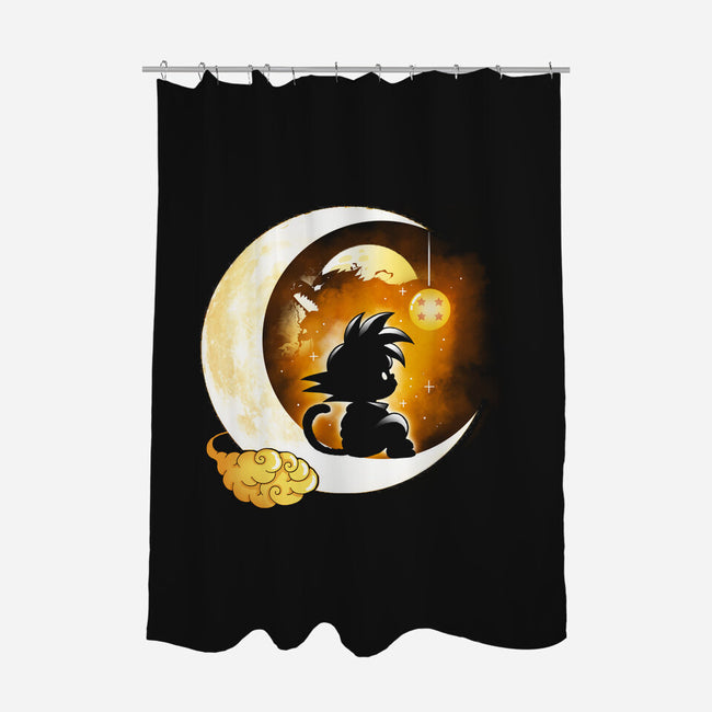 Monkey Moon-None-Polyester-Shower Curtain-Vallina84