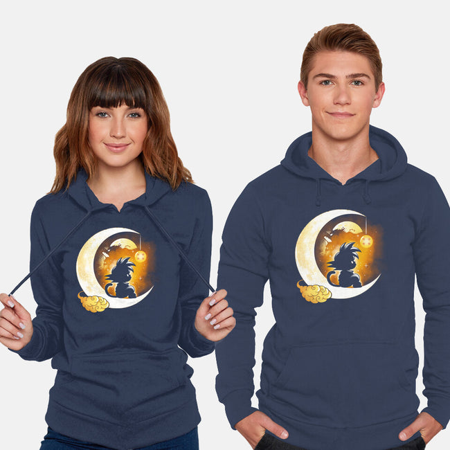 Monkey Moon-Unisex-Pullover-Sweatshirt-Vallina84