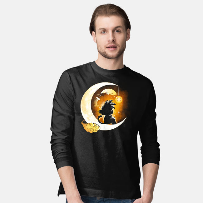 Monkey Moon-Mens-Long Sleeved-Tee-Vallina84