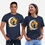 Monkey Moon-Unisex-Basic-Tee-Vallina84