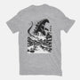 King In The Japanese Village-Womens-Fitted-Tee-DrMonekers