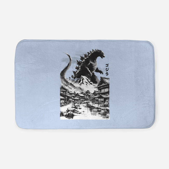 King In The Japanese Village-None-Memory Foam-Bath Mat-DrMonekers