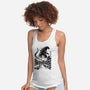 King In The Japanese Village-Womens-Racerback-Tank-DrMonekers