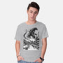 King In The Japanese Village-Mens-Basic-Tee-DrMonekers