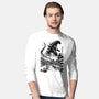 King In The Japanese Village-Mens-Long Sleeved-Tee-DrMonekers