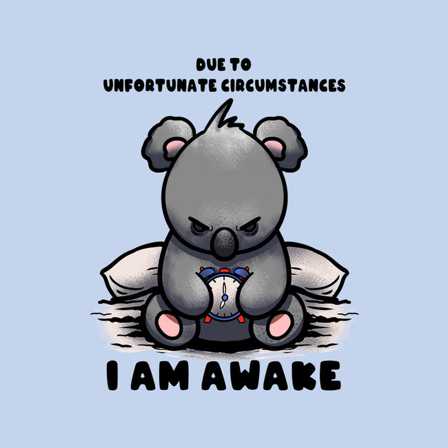 Unfortunately I Am Awake-None-Removable Cover-Throw Pillow-fanfabio