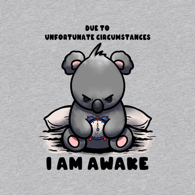 Unfortunately I Am Awake-Mens-Basic-Tee-fanfabio