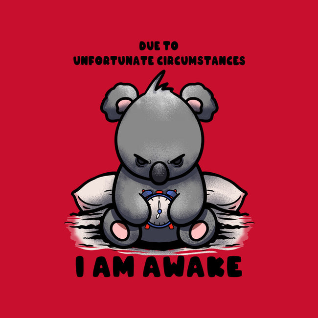 Unfortunately I Am Awake-Unisex-Pullover-Sweatshirt-fanfabio