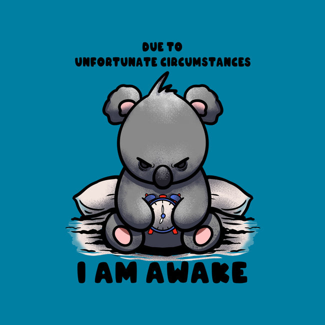 Unfortunately I Am Awake-Unisex-Basic-Tee-fanfabio