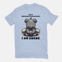 Unfortunately I Am Awake-Mens-Heavyweight-Tee-fanfabio