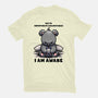 Unfortunately I Am Awake-Mens-Basic-Tee-fanfabio