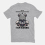 Unfortunately I Am Awake-Mens-Basic-Tee-fanfabio