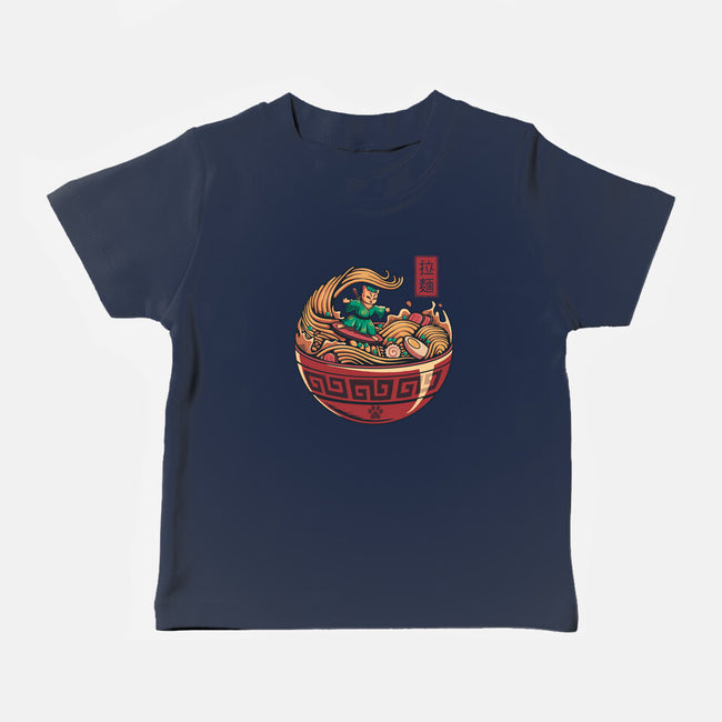 Ramen Surfing-Baby-Basic-Tee-erion_designs