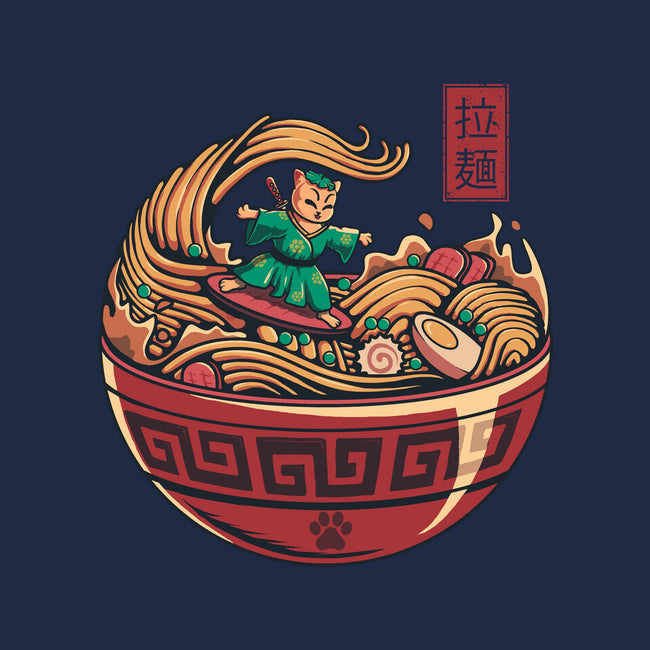 Ramen Surfing-None-Stretched-Canvas-erion_designs