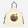 Ramen Surfing-Unisex-Kitchen-Apron-erion_designs