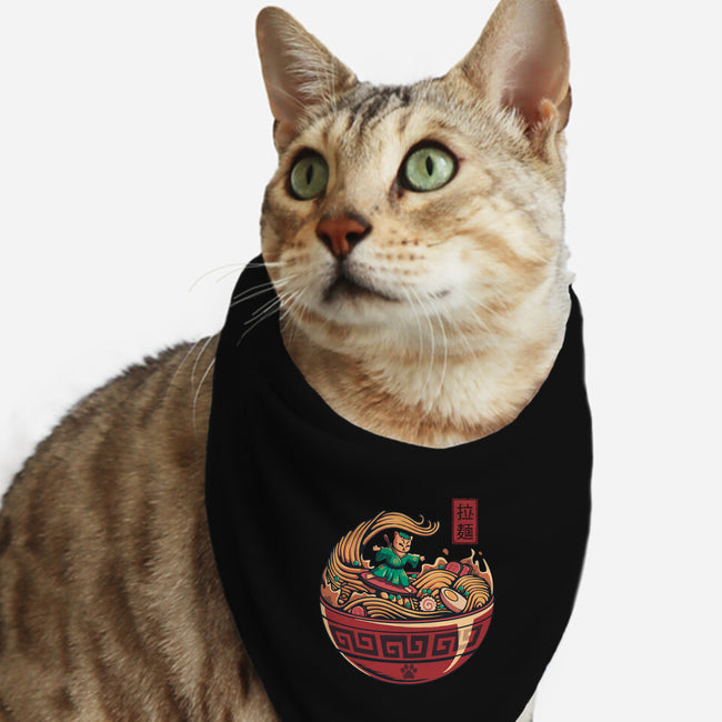 Ramen Surfing-Cat-Bandana-Pet Collar-erion_designs