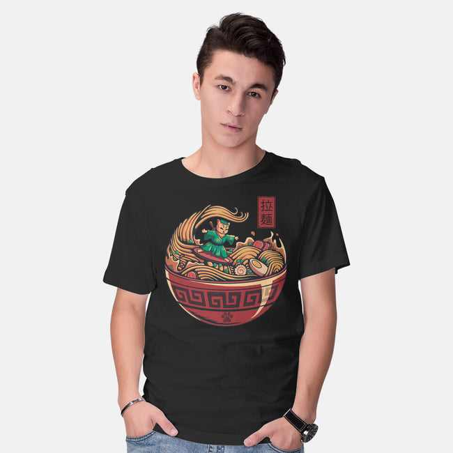 Ramen Surfing-Mens-Basic-Tee-erion_designs