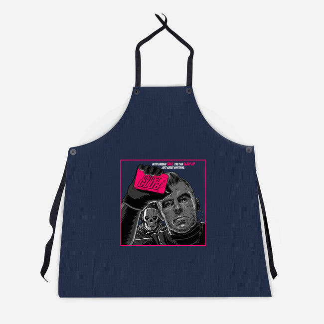 Ghost Club-Unisex-Kitchen-Apron-naomori