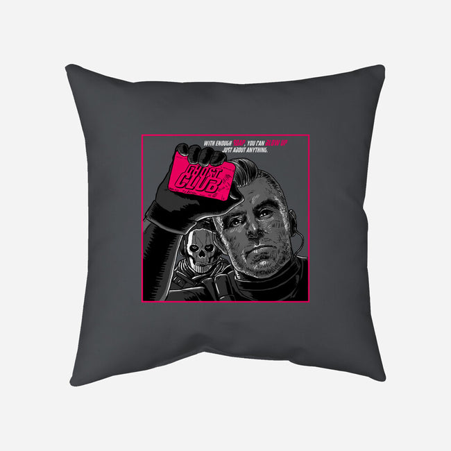 Ghost Club-None-Removable Cover-Throw Pillow-naomori