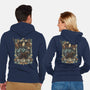 The Groovy Hero-Unisex-Zip-Up-Sweatshirt-momma_gorilla