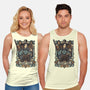 The Groovy Hero-Unisex-Basic-Tank-momma_gorilla