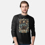 The Groovy Hero-Mens-Long Sleeved-Tee-momma_gorilla