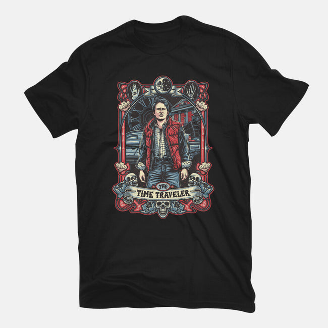 The Time Traveler Tarot-Youth-Basic-Tee-momma_gorilla