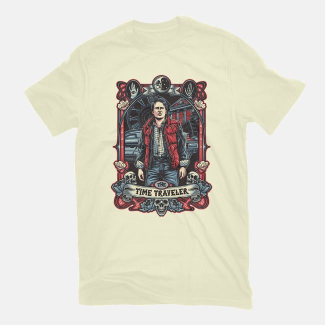 The Time Traveler Tarot-Mens-Basic-Tee-momma_gorilla