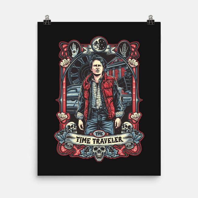 The Time Traveler Tarot-None-Matte-Poster-momma_gorilla