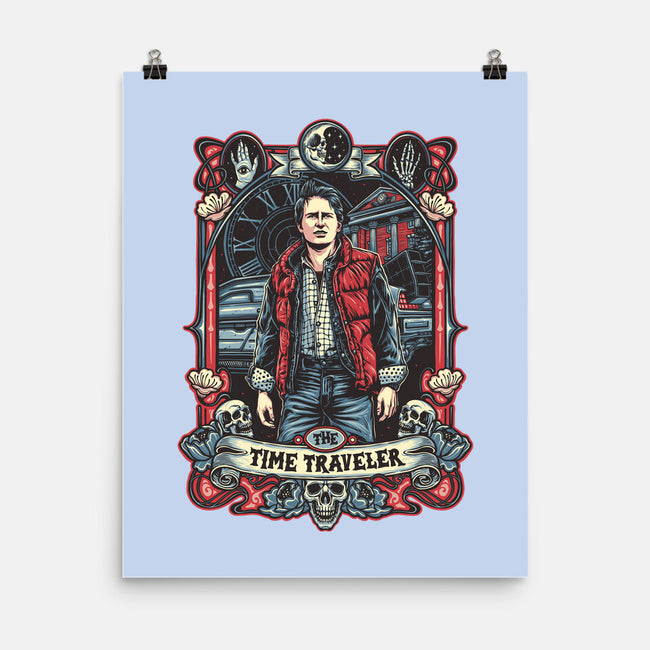 The Time Traveler Tarot-None-Matte-Poster-momma_gorilla