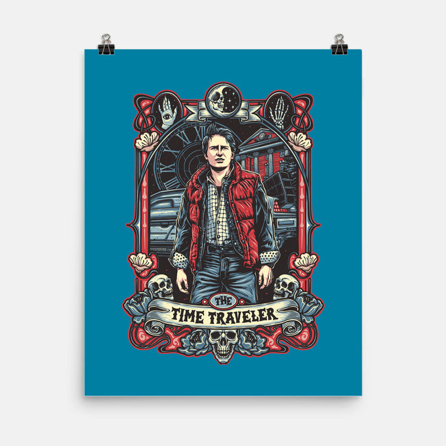 The Time Traveler Tarot-None-Matte-Poster-momma_gorilla