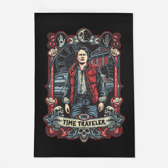 The Time Traveler Tarot-None-Outdoor-Rug-momma_gorilla