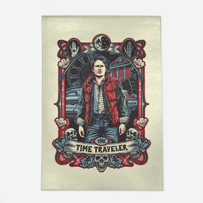 The Time Traveler Tarot-None-Outdoor-Rug-momma_gorilla