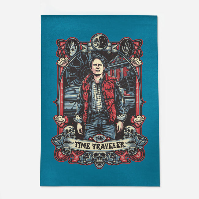 The Time Traveler Tarot-None-Outdoor-Rug-momma_gorilla